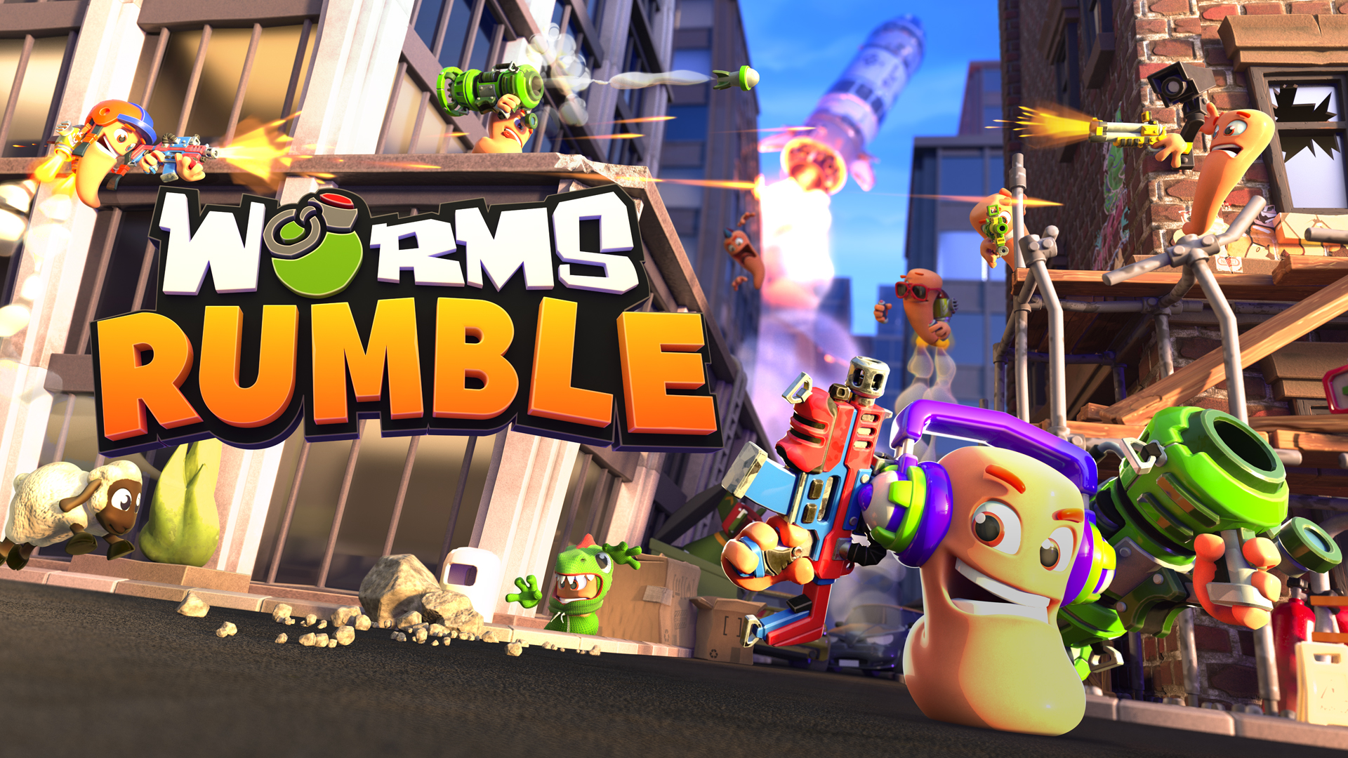 Worms Rumble Artwork Gaming