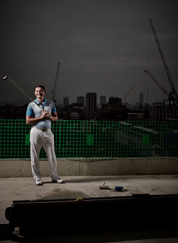 golf portrait photography london